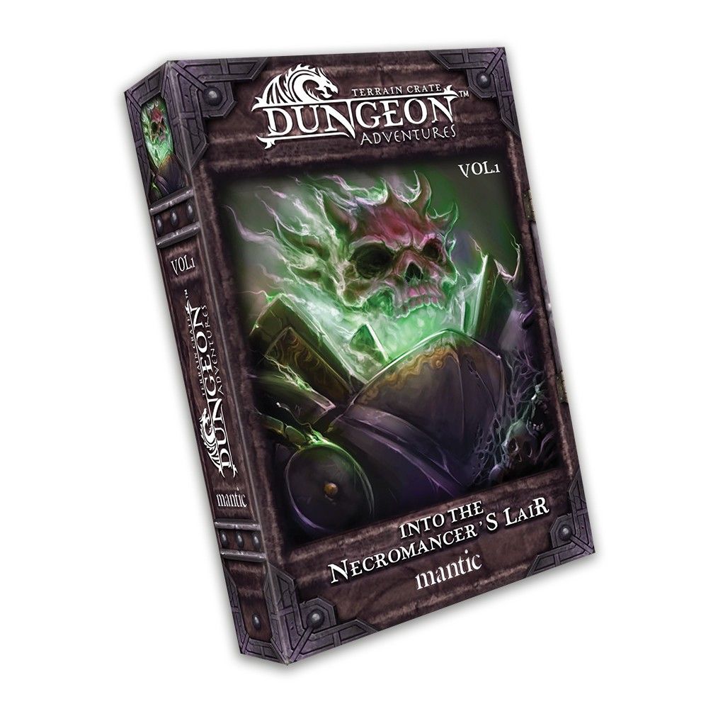 Mantic Games MGTC104 TerrainCrate: Dungeon Depths, Multicoloured