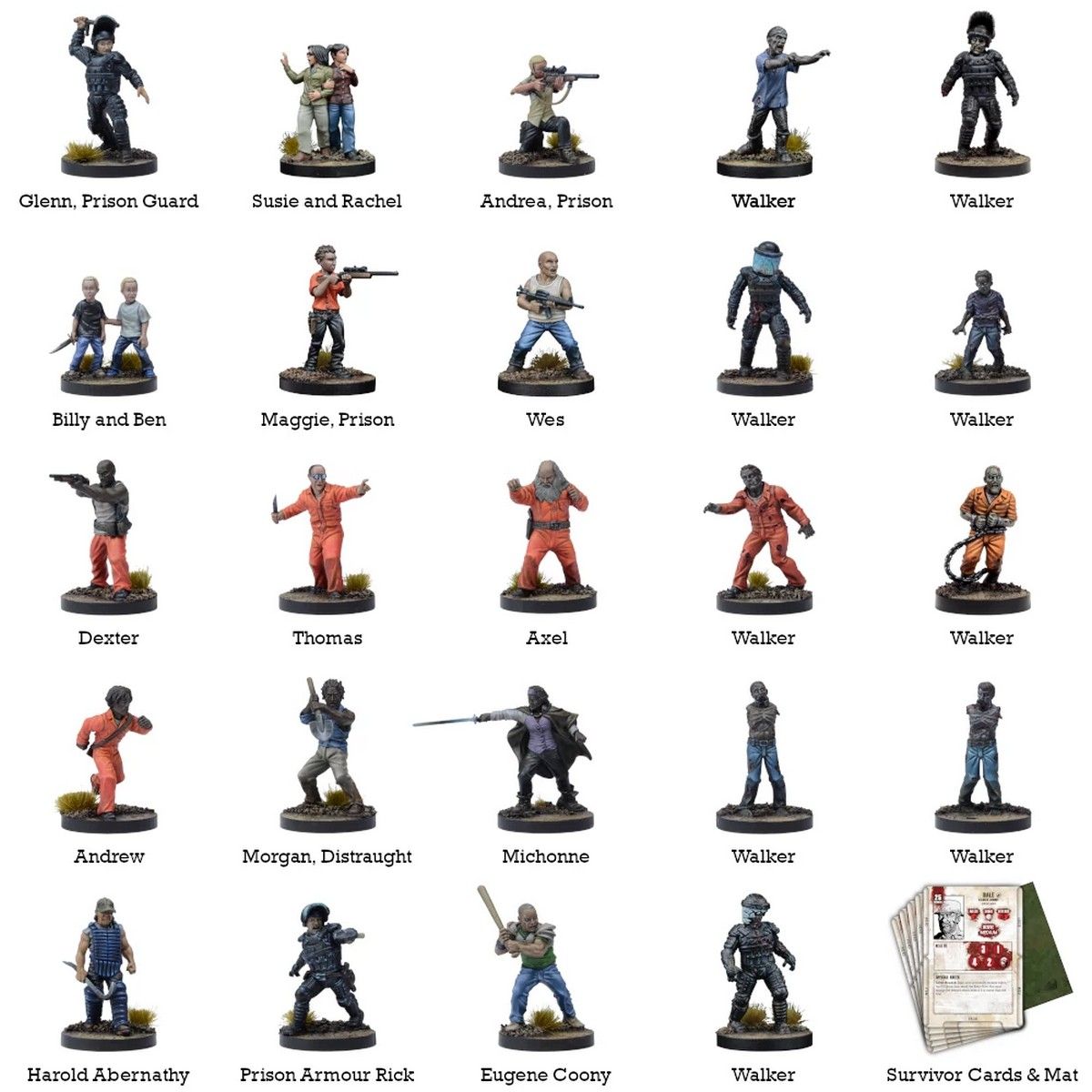 The Walking Dead All Out War The Safety Behind Bars Collection