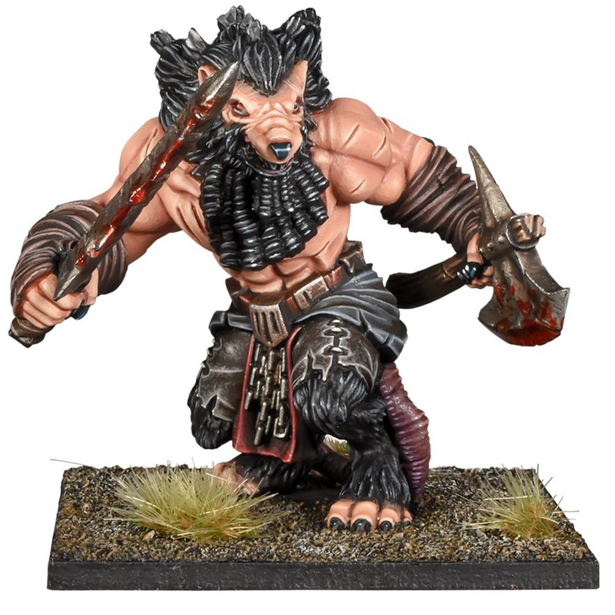 Kings of War: Ratkin Brute Enforcer Mantic Games Direct Kings of War ...