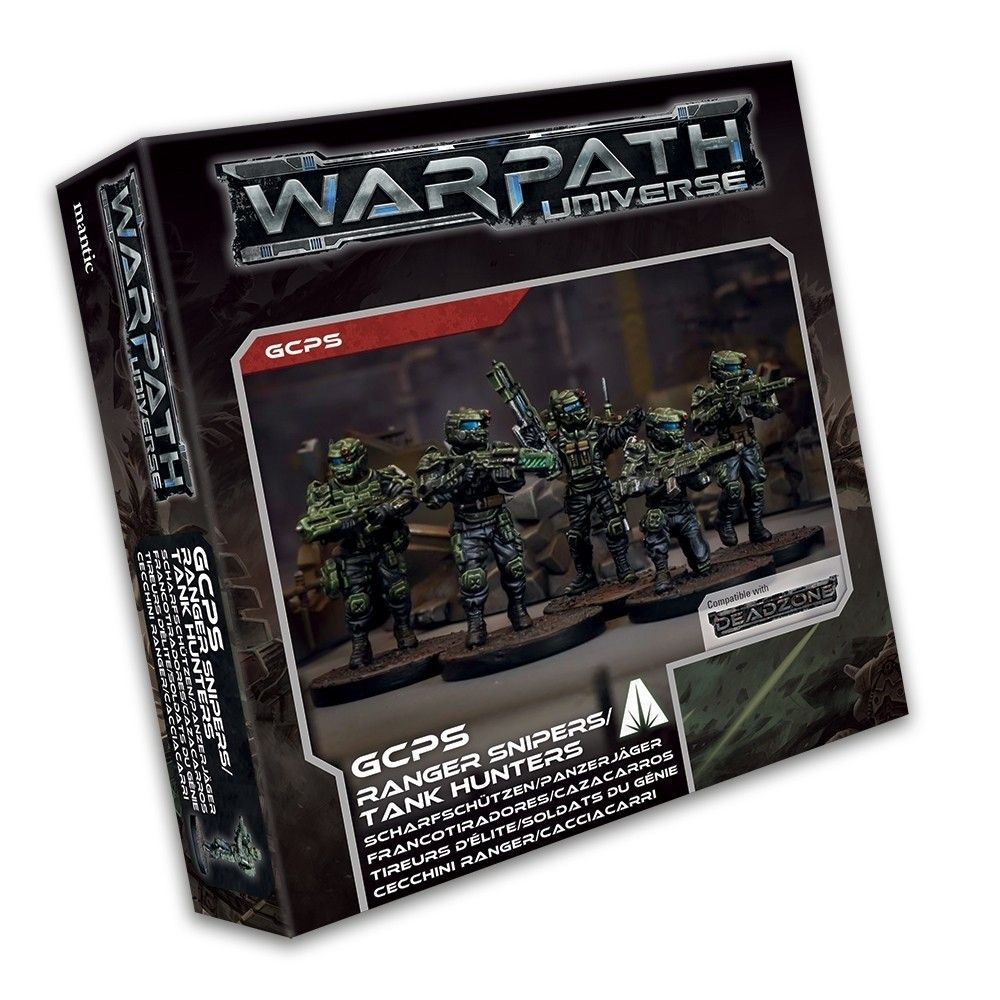 GCPS Ranger Sniper / Tank Hunter Team Mantic Games MGWPG304 Wayland Games
