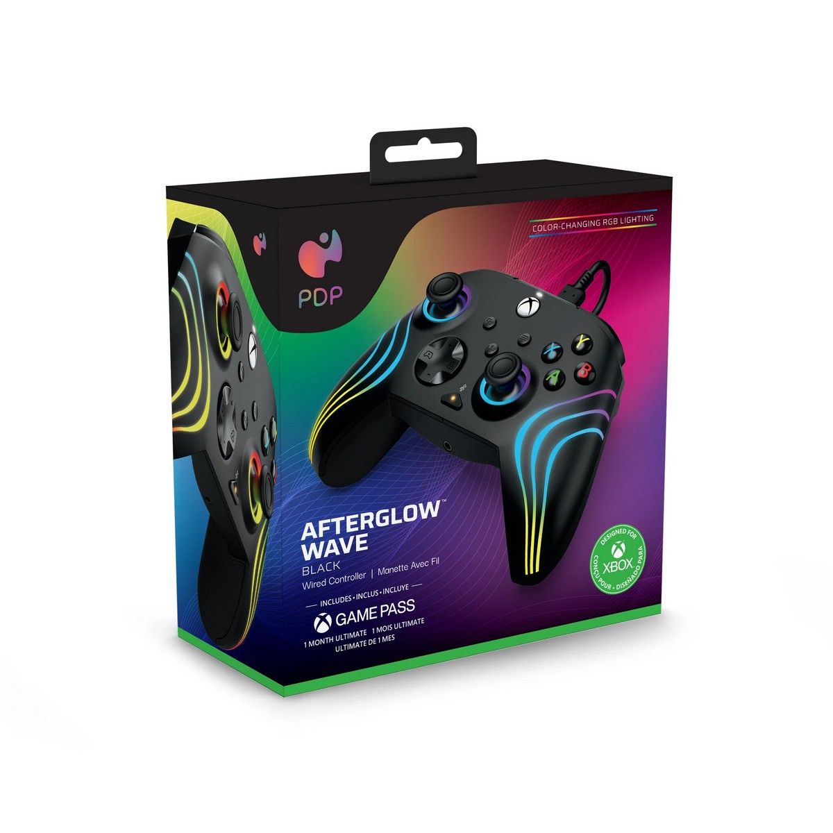 AG Wave Black Wired Controller - XBSX PERFORMANCE DESIGNED PRODUCTS ...
