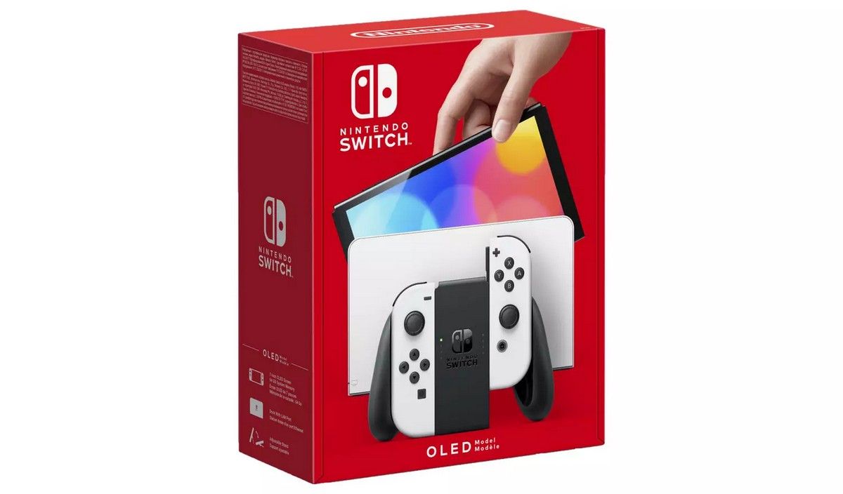 Nintendo ニンテンドー Switch Nintendo Switch (OLED Model) White - NS-OLED Nintendo | Wayland Games