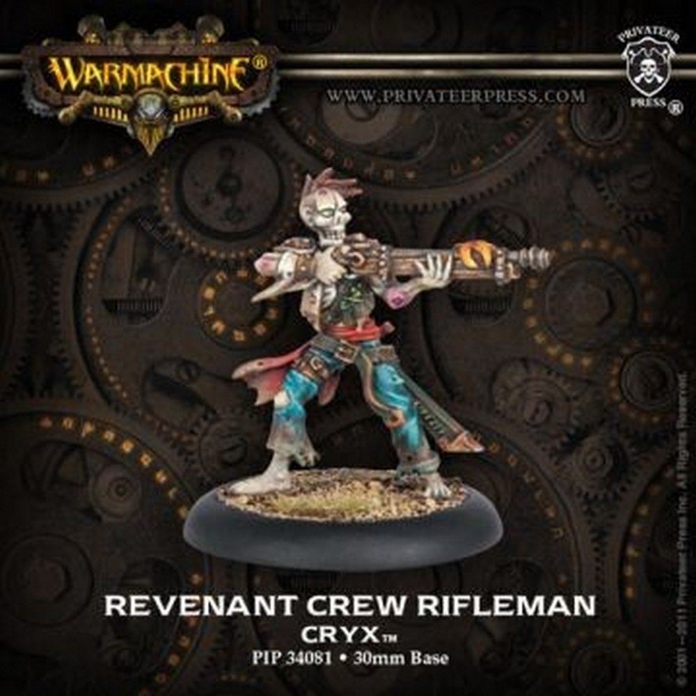 Privateer Press WARMACHINE Cryx Ripjaw Bonejack - Unpainted Miniature Game Model PIP34070