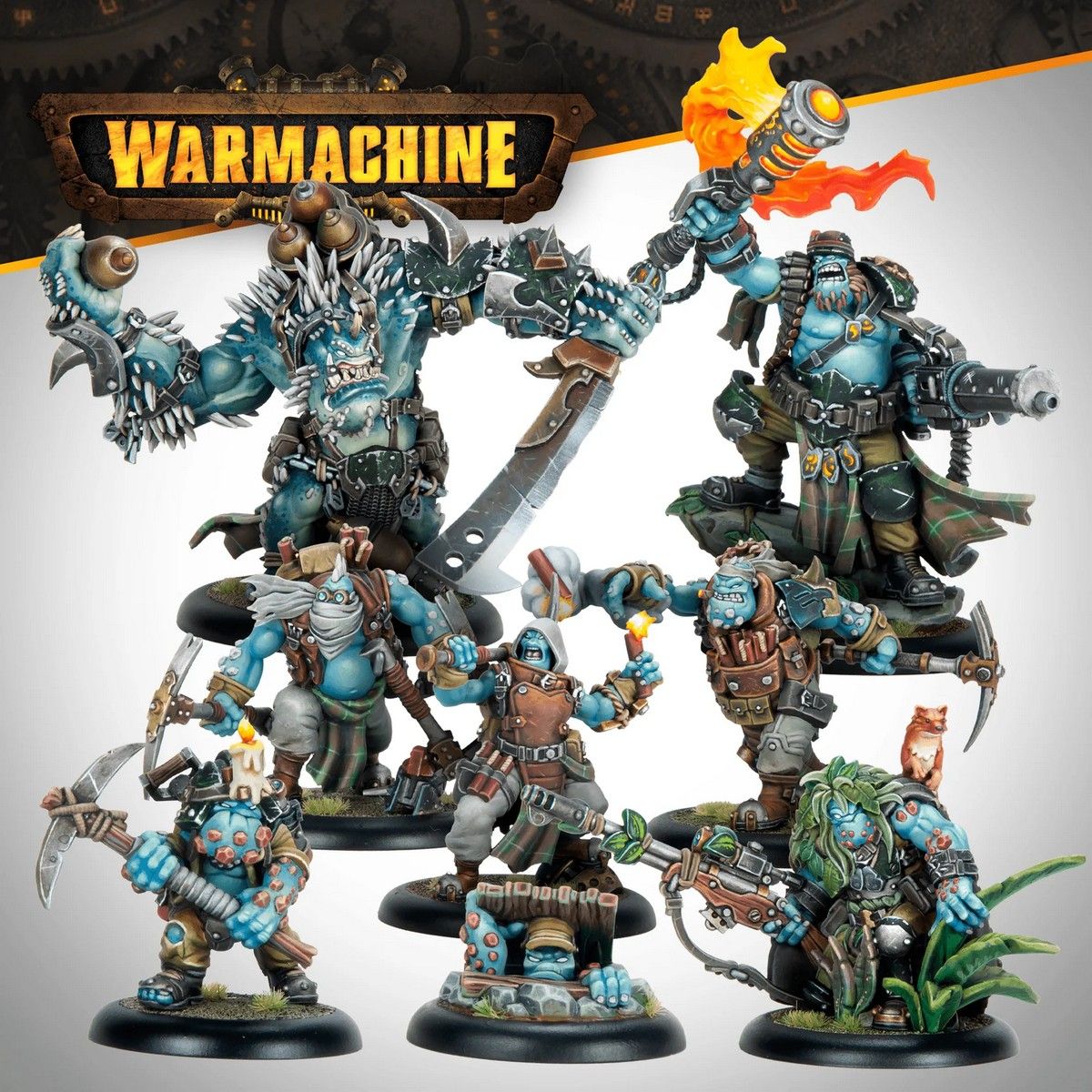 Privateer Press Warmachine Retribution Houseguard Halberdiers Model Kit - Unpainted Miniatures For Tabletop Gaming
