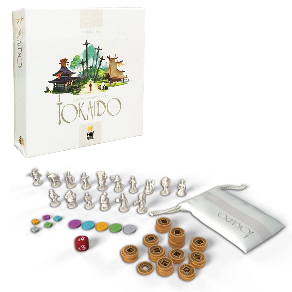 Jeu De Société Tokaido Deluxe Par Funforge - Édition Physique, Jeu De Plateau Stratégique Et Voyageur