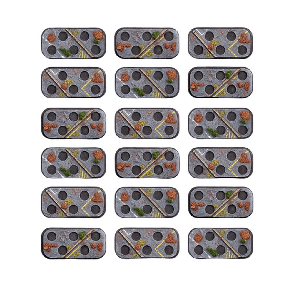 5-hole Urban Infantry Bases TTCombat TTDZR-ACC-006 | Wayland Games