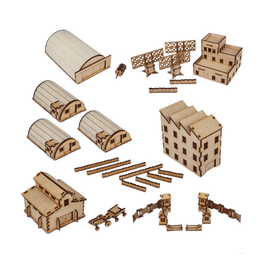 thumbnail image 2 of TTCombat / World War Scenics 25mm Scale Barn (TTSCW-WAR-055) – BNIB MDF Kit 2 of 6