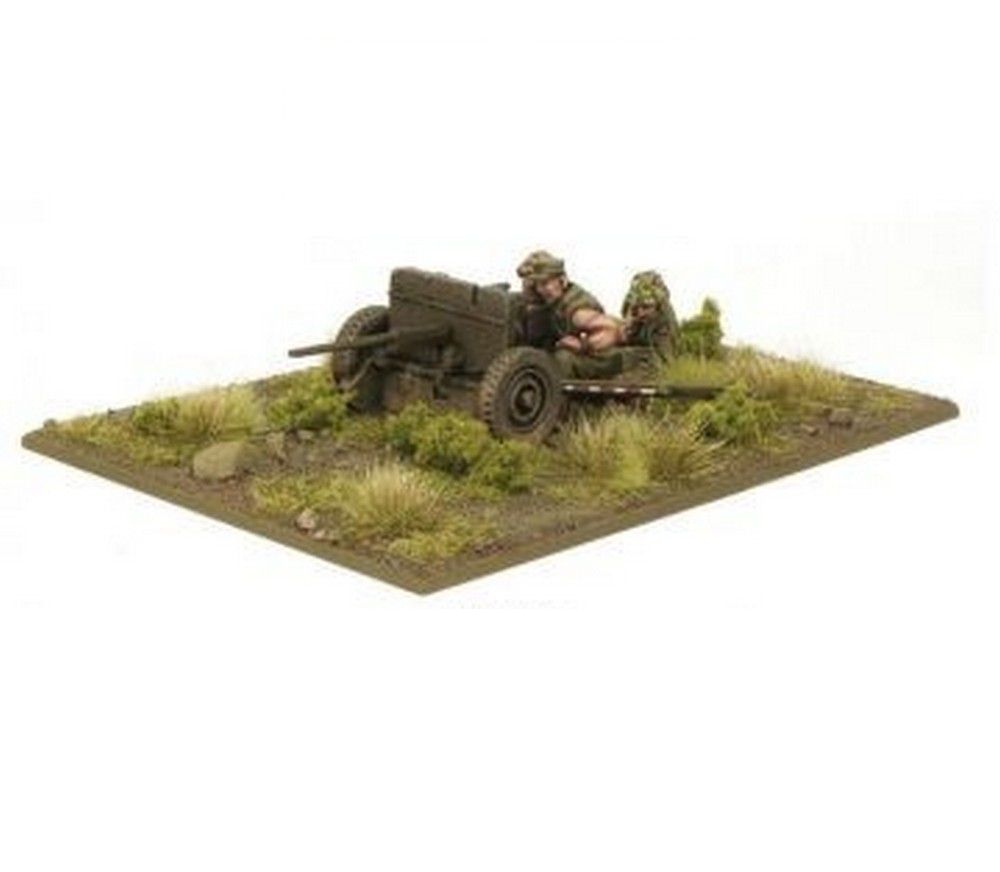 Warlord Games - Cannoncino Anticarro USMC M3 A1 37 Mm In Scala 28 Mm - Modellino Non Verniciato Per Wargame - 2