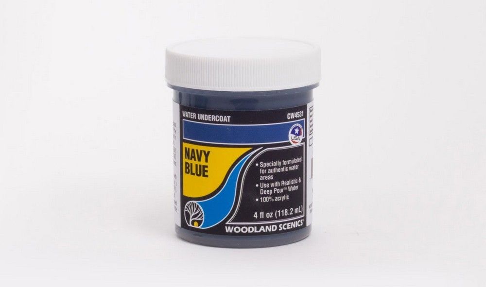 Woodland Scenics Navy Blue Water Undercoat Wayland Games