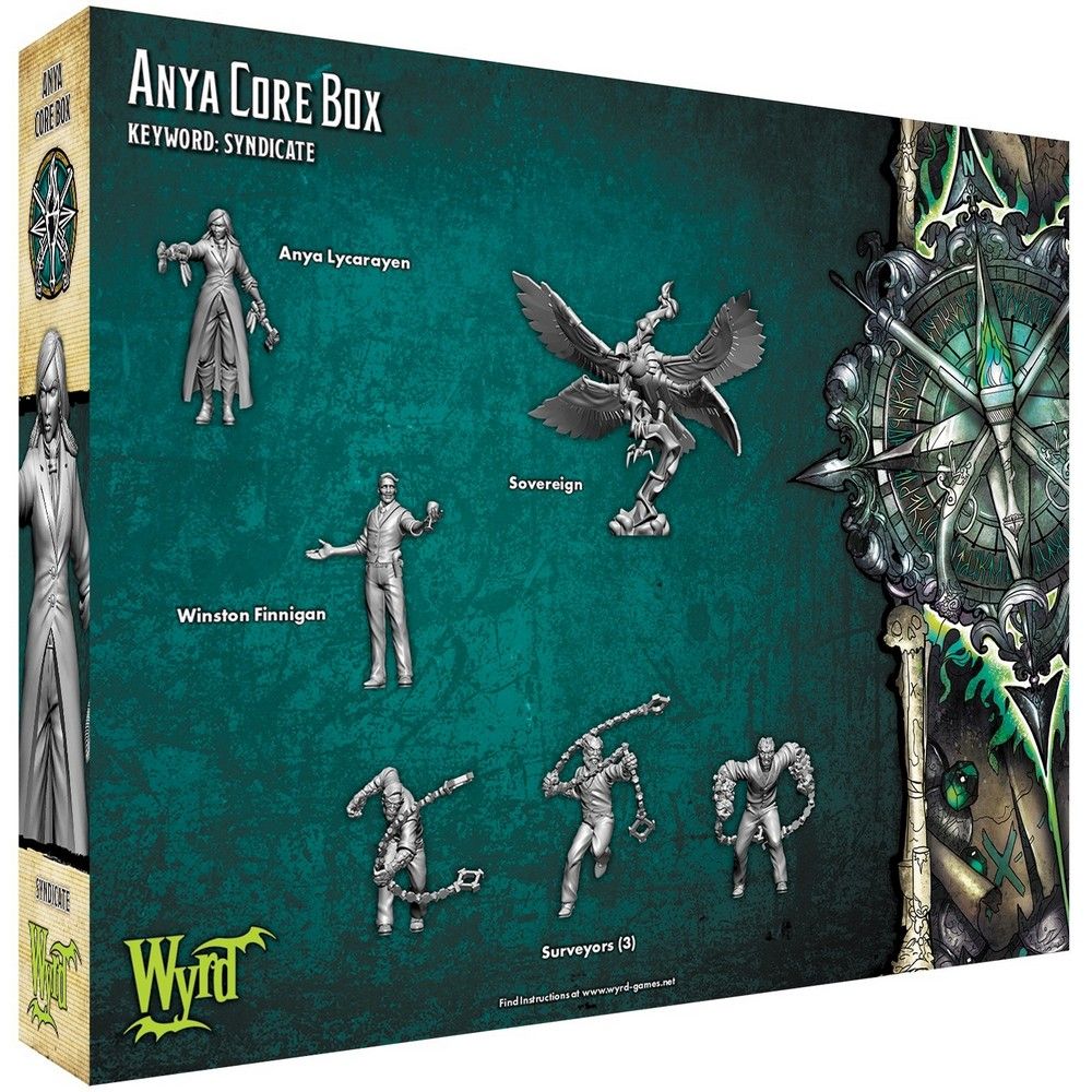 Wyrd Malifaux 3E Nexus Core Box - Cadmus Miniatures, Explorer's Society, Plastic Tabletop Game