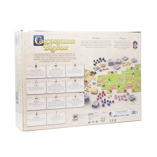2022 Big Box Carcassonne Board Game - Z-Man Games Edition, New In Box 10 thumbnail image