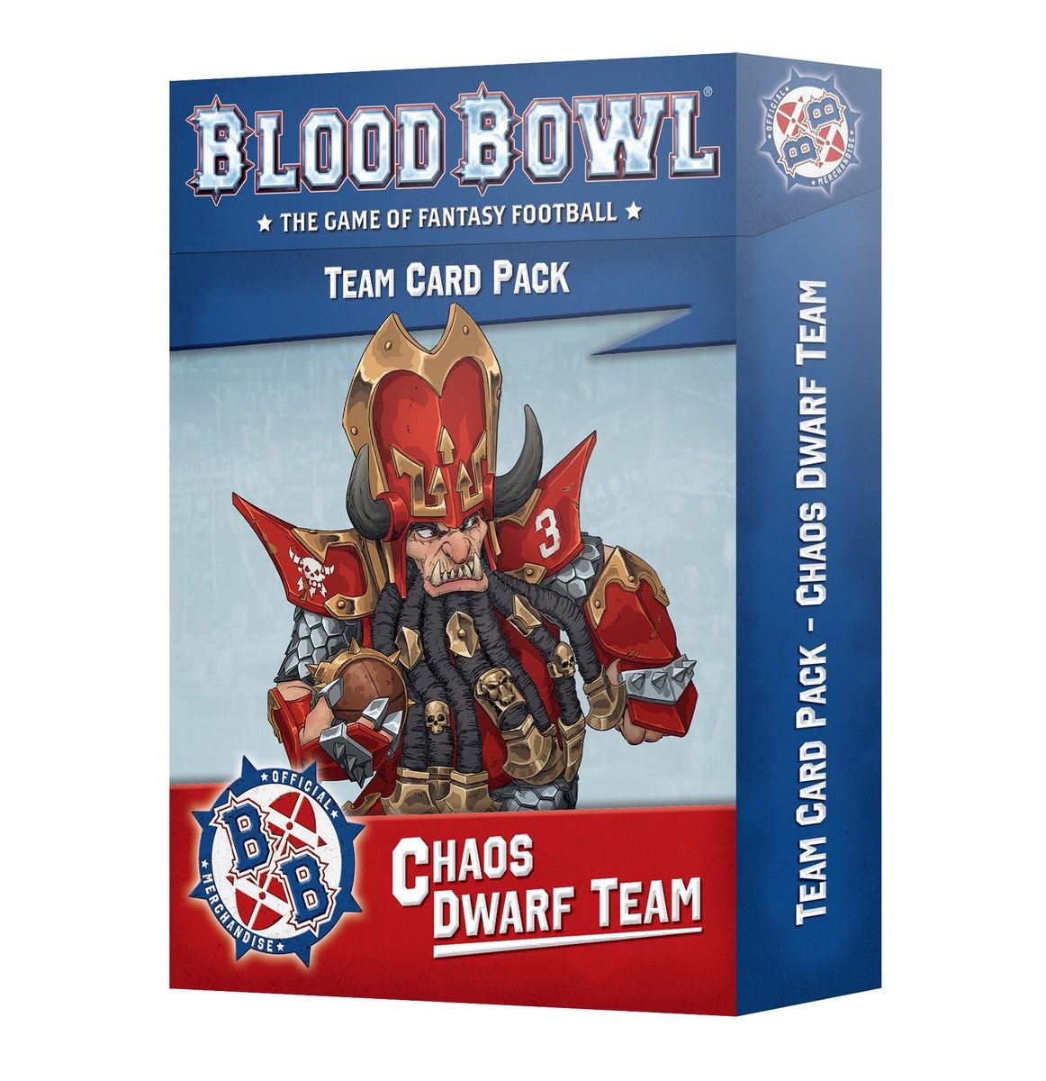 The Zharr-Naggrund Ziggurats: Chaos Dwarf Card Pack - Blood Bowl