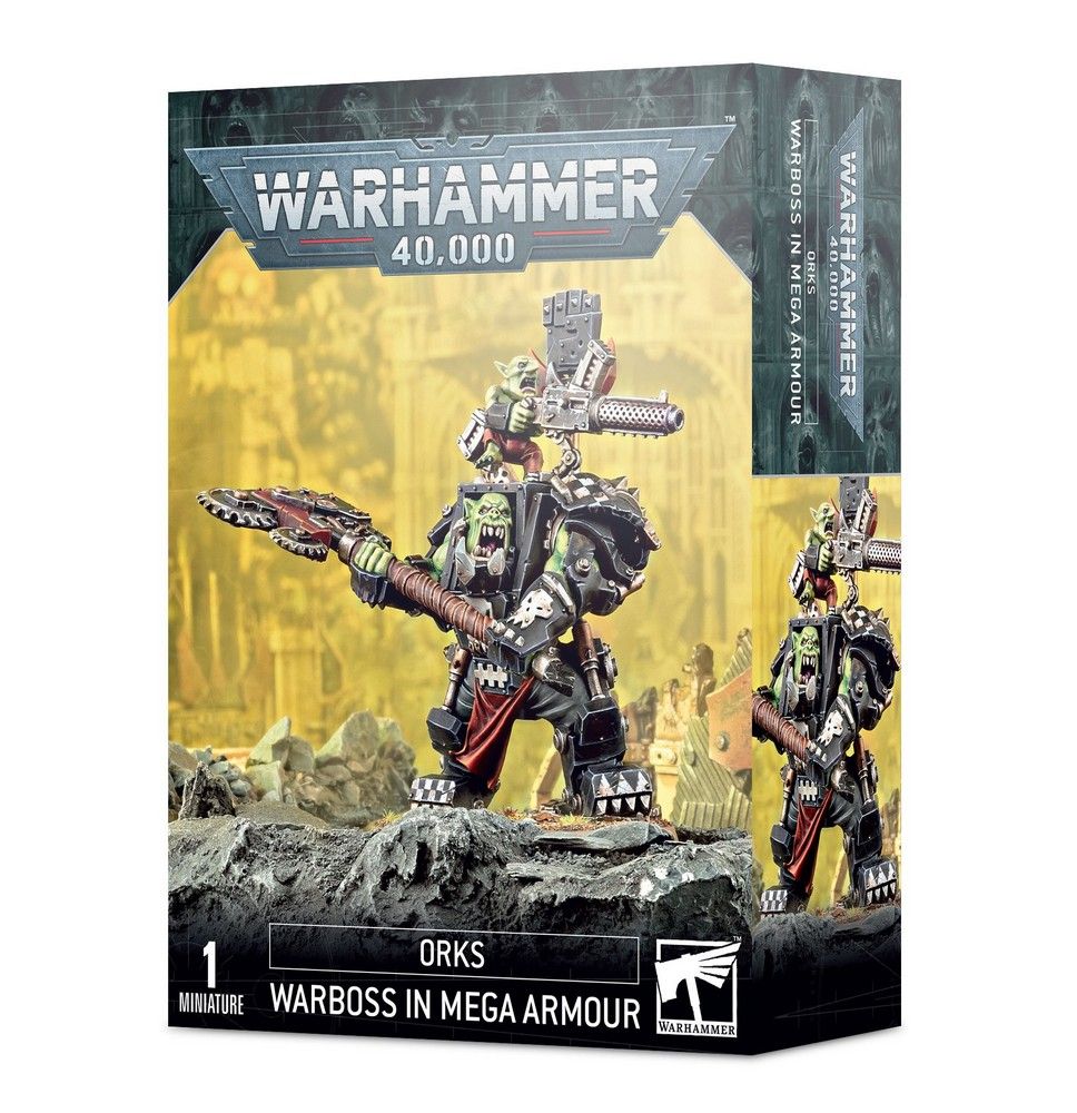 Ork Warboss In Mega Armour