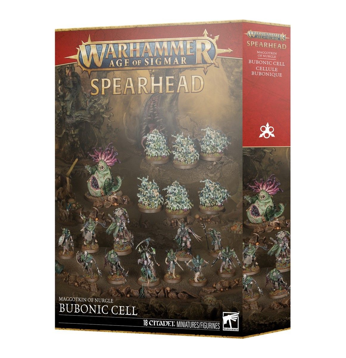 Maggotkin of Nurgle: Bubonic Cell - Spearhead