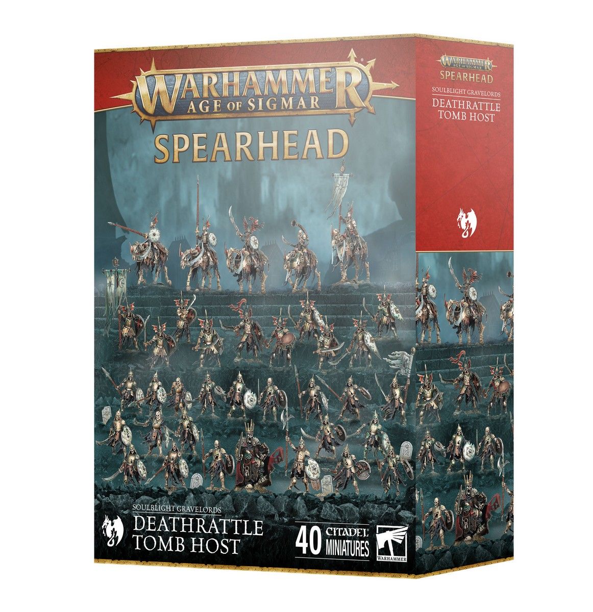 Soulblight Gravelords: Deathrattle Tomb Host - Spearhead