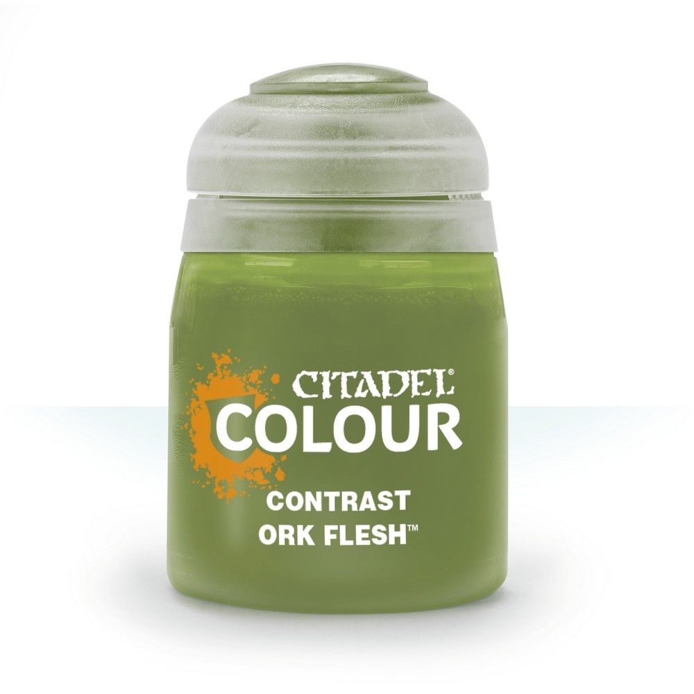 Citadel (Warhammer Paints) Ork Flesh paint pot