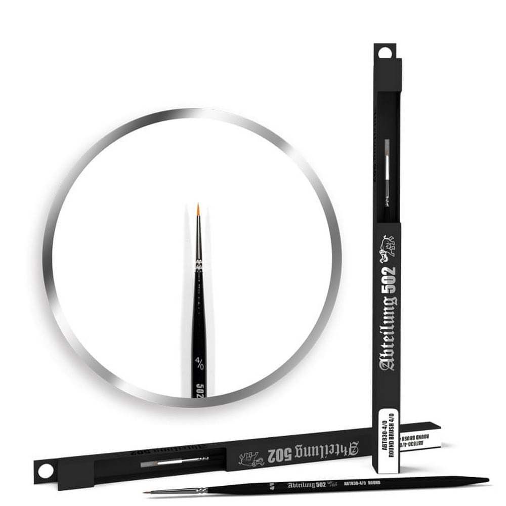 Abteilung 502 Round Brush 4/0