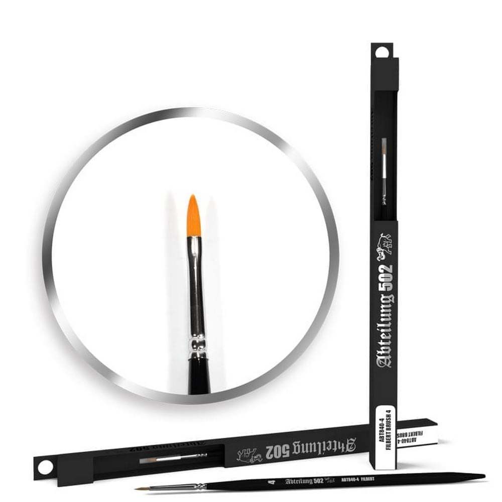 Abteilung 502 Filbert Brush 4
