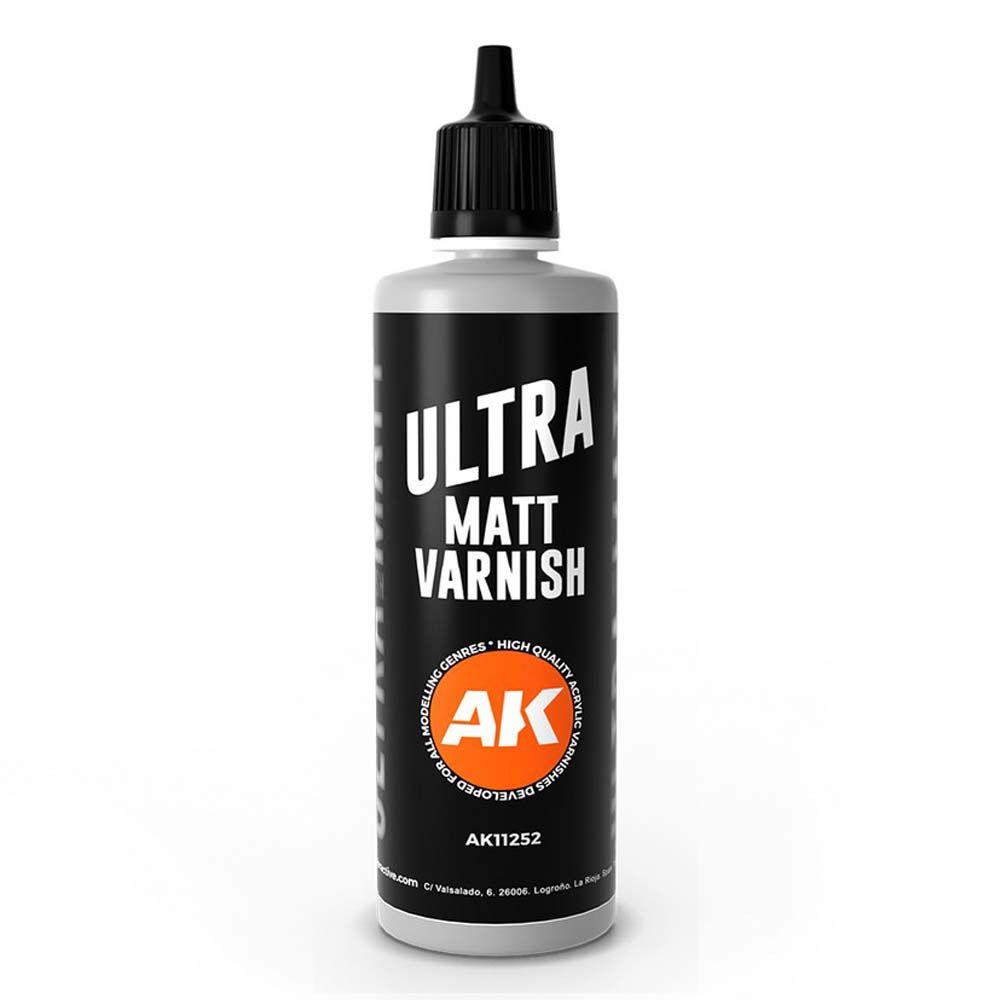 AK Interactive Ultra Matt Varnish (100ml)