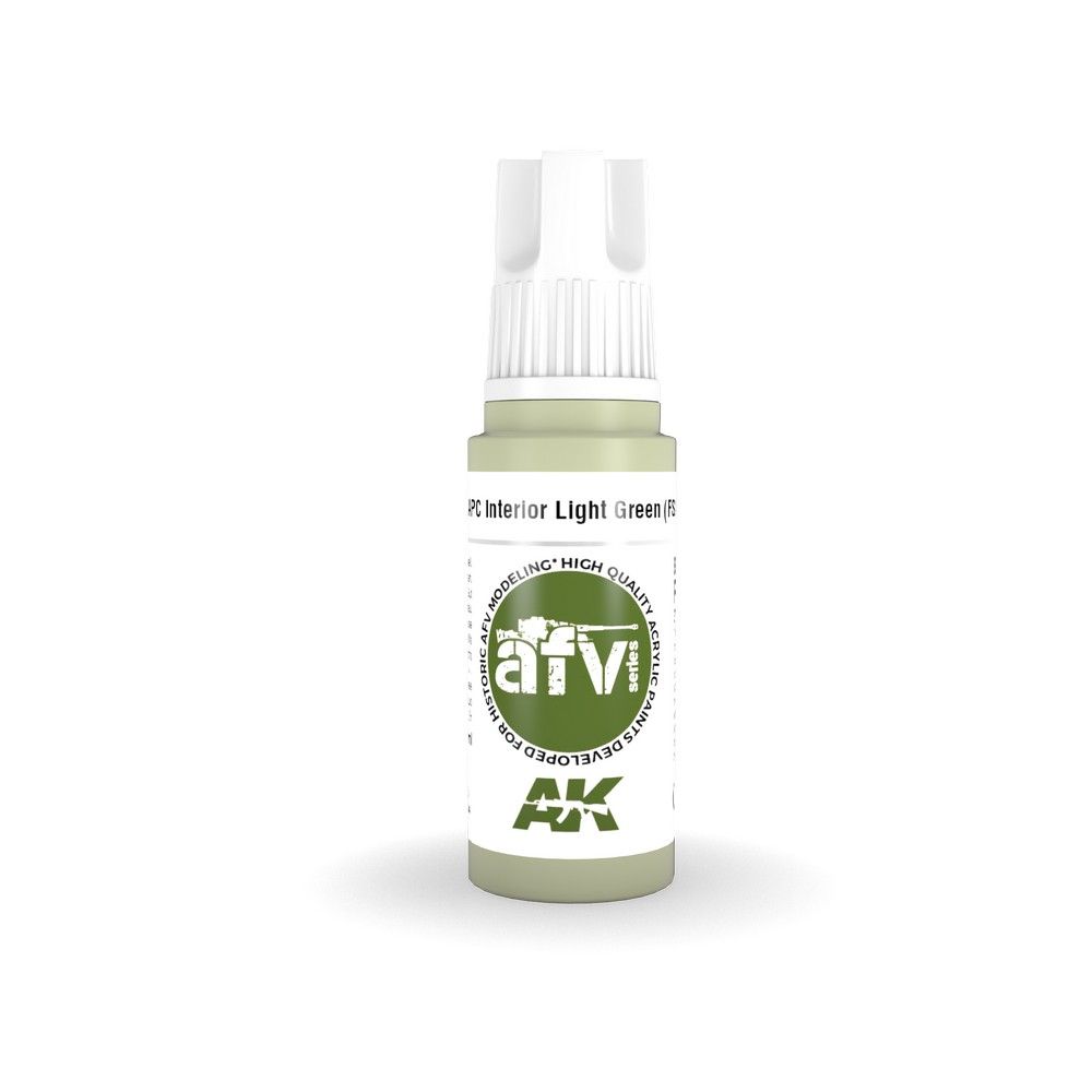 AK Interactive Apc Interior Light Green paint pot
