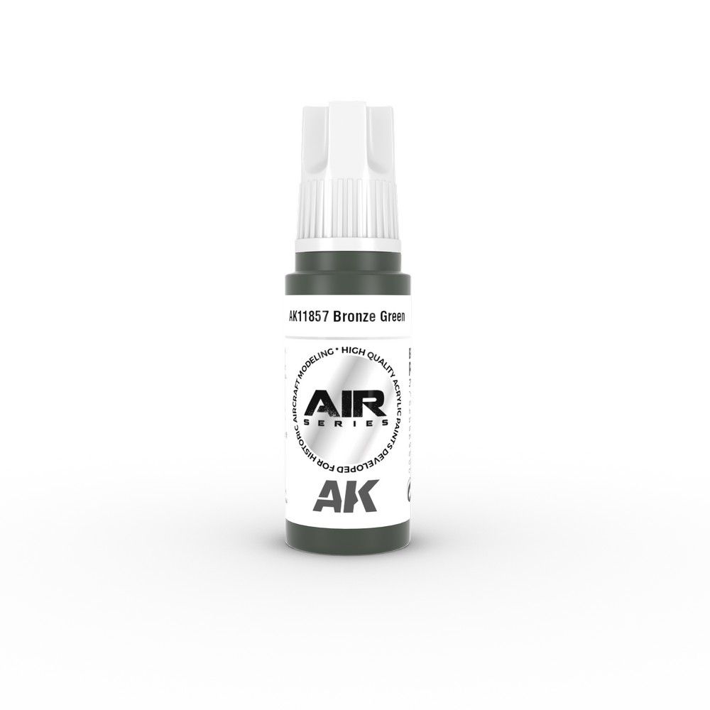 AK Interactive Bronze Green paint pot