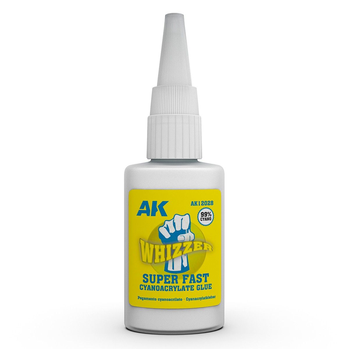 AK Interactive Whizzer Cyanoacrylate Glue Super Fast Low Density (20g)