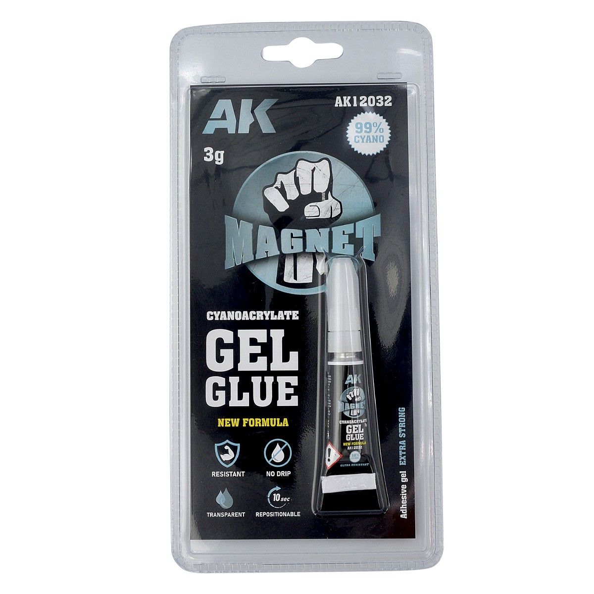 AK Interactive Magnet Cyanoacrylate Glue Standard Density (3g)