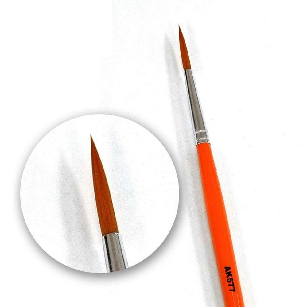 AK Interactive Weathering Brush Fine Long