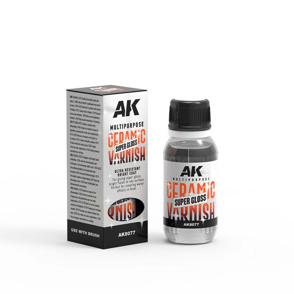 AK Interactive Multipurpose Ceramic Varnish (Super Gloss) 60ml
