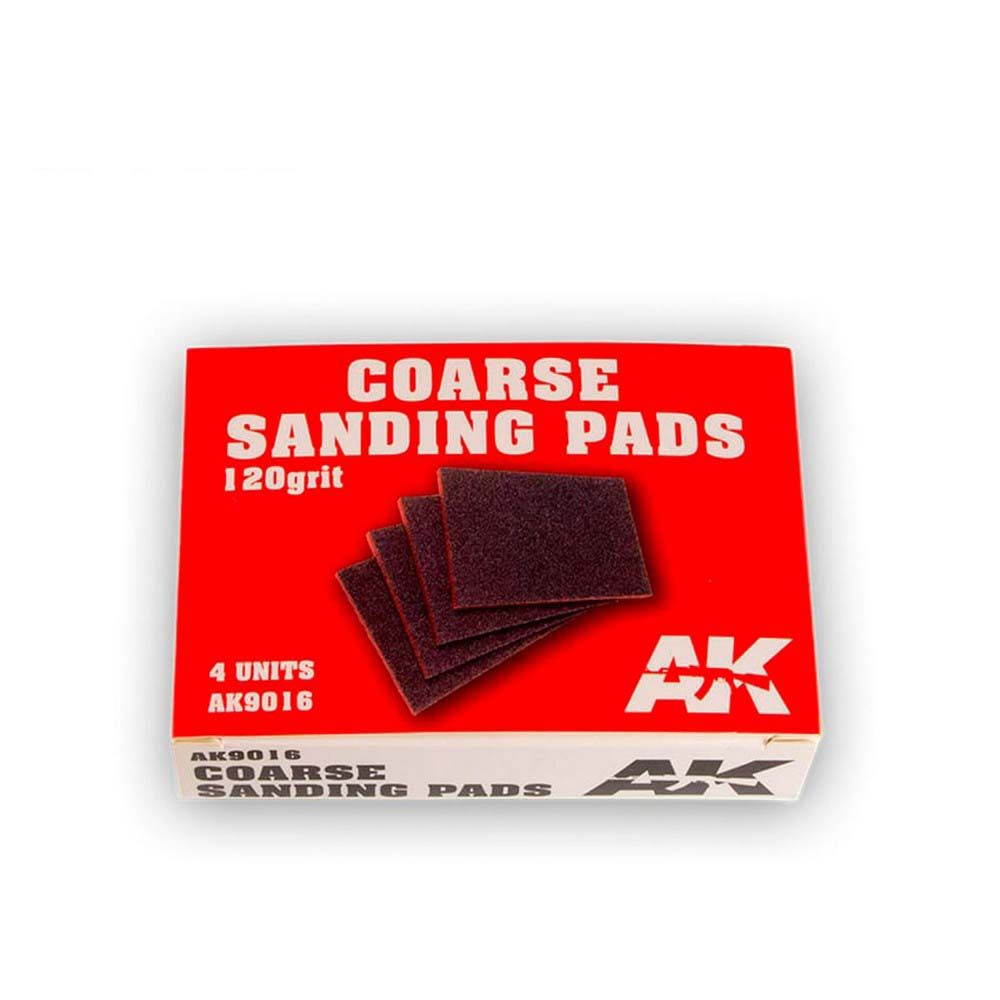 AK Interactive Coarse Sanding Pads 120 Grit (4)