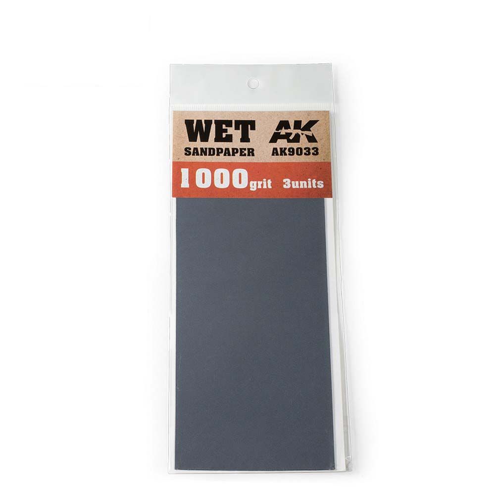 AK Interactive Wet Sandpaper 1000 Grit (3)