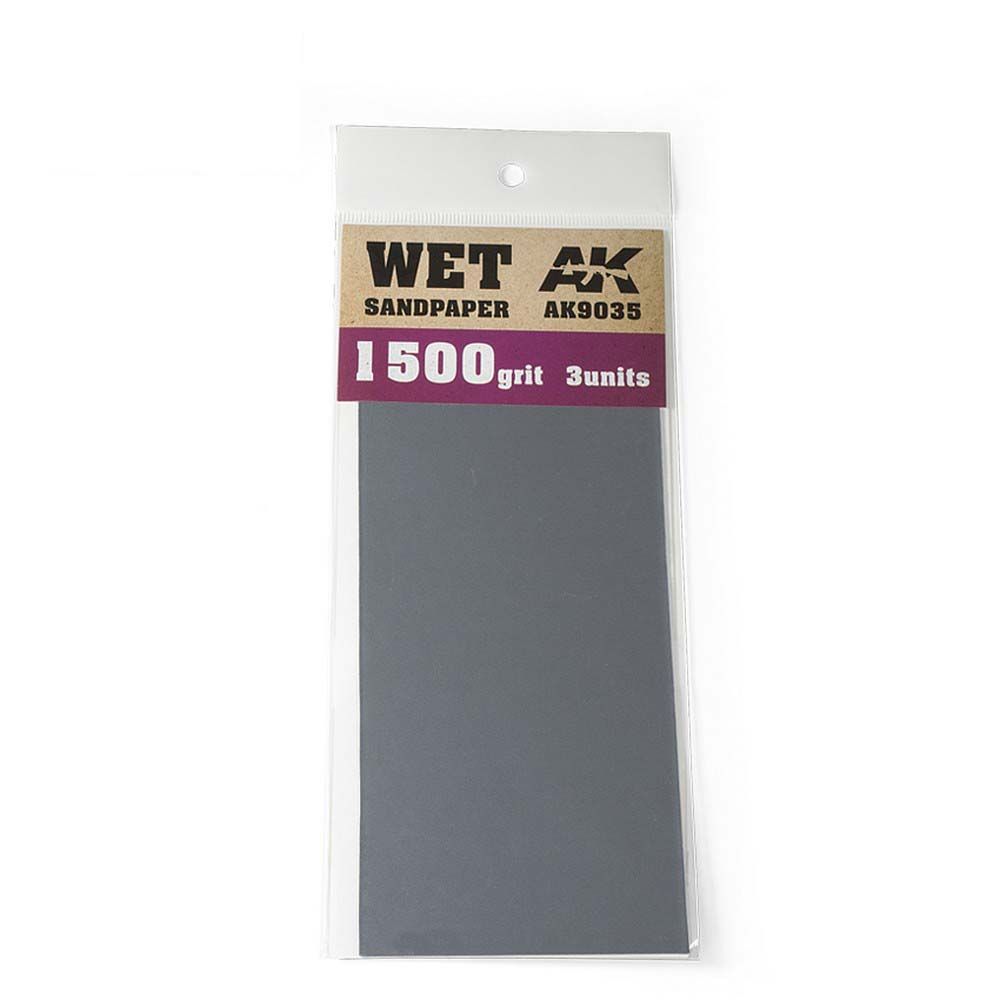 AK Interactive Wet Sandpaper 1500 Grit (3)