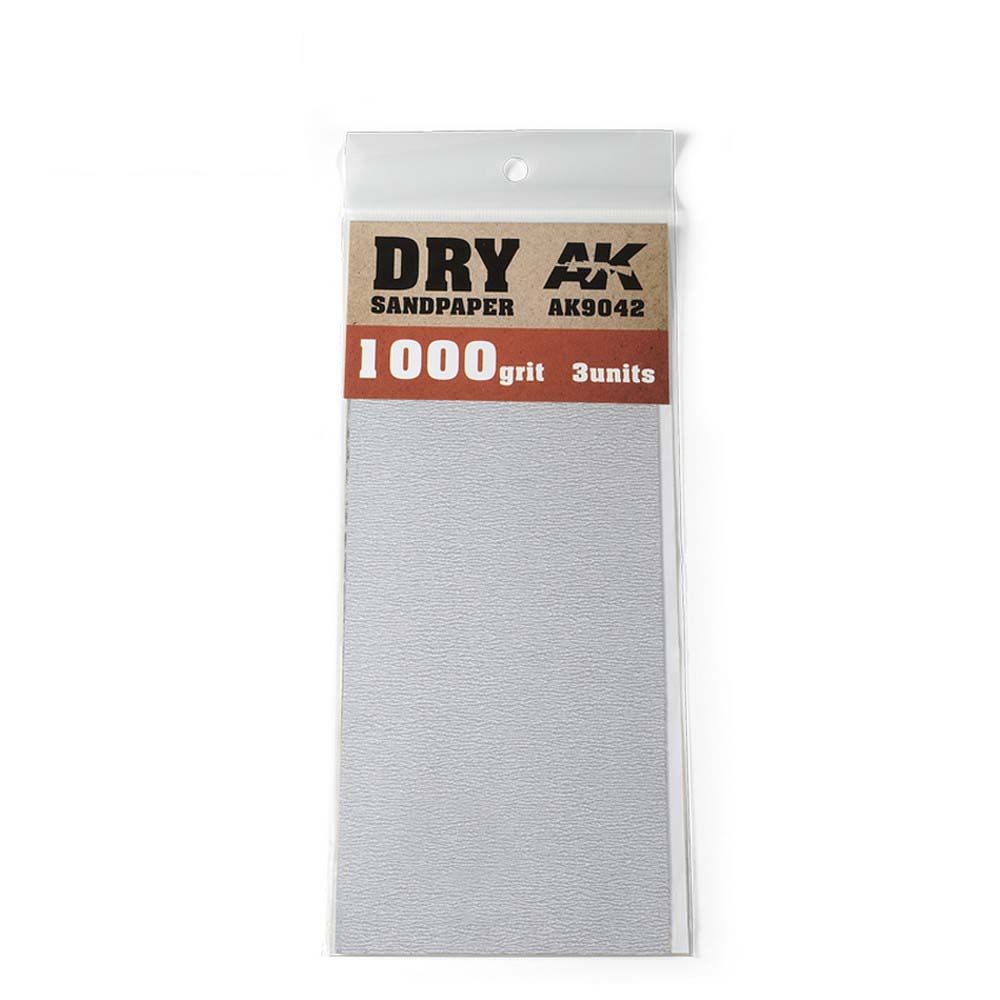 AK Interactive Dry Sandpaper 1000 Grit (3)