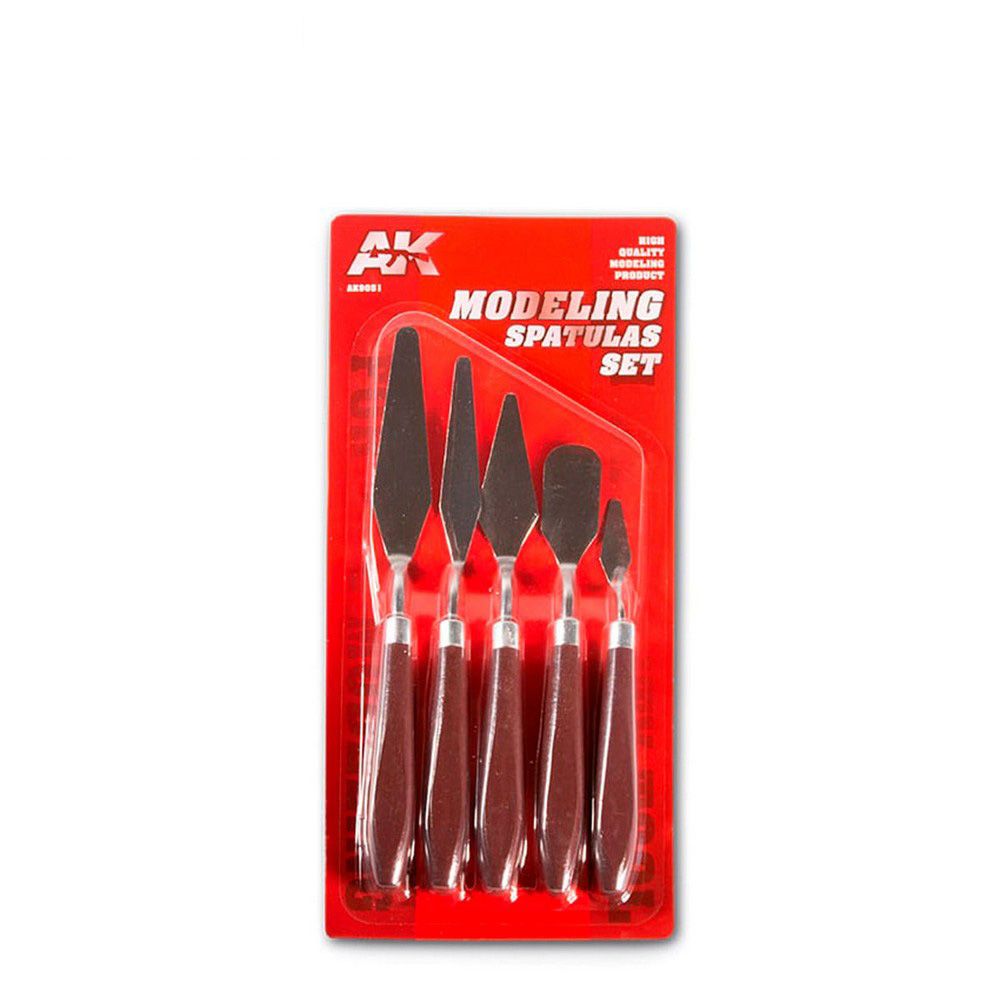 AK Interactive Modelism Spatulas Set