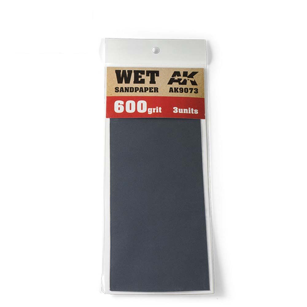 AK Interactive Wet Sandpaper 600 Grit (3)