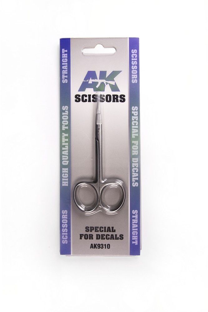 AK Interactive Scissors, Straight (Decals and Paper)