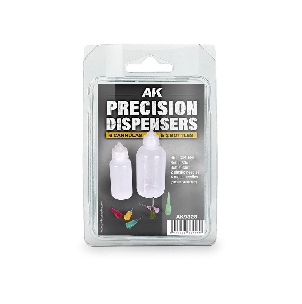 AK Interactive Precision Dispensers (6 Cannulas & 2 Bottles)