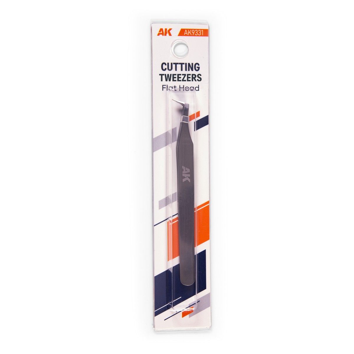 AK Interactive Cutting Tweezers (Flat Head)