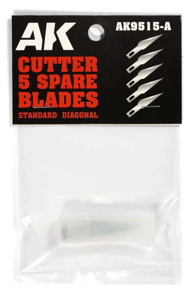 AK Interactive Standard Diagonal Replacement Blades