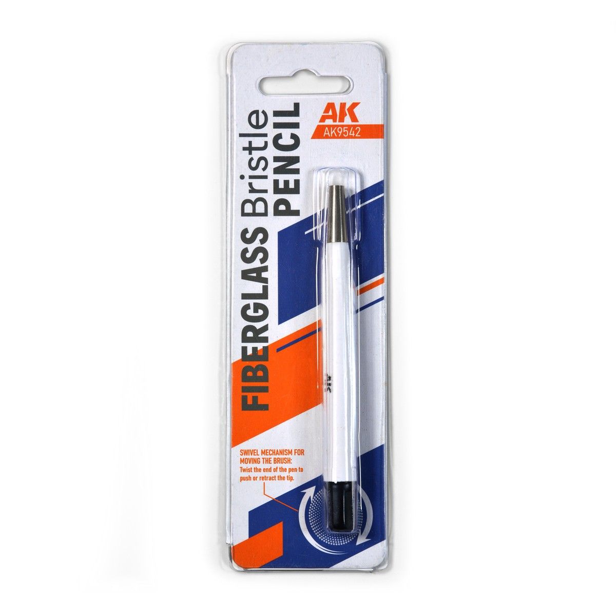 AK Interactive Fiber Glass Bristle Pencil