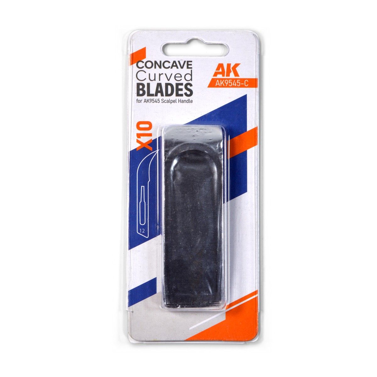 AK Interactive Concave Scalpel Blades #12 (10)