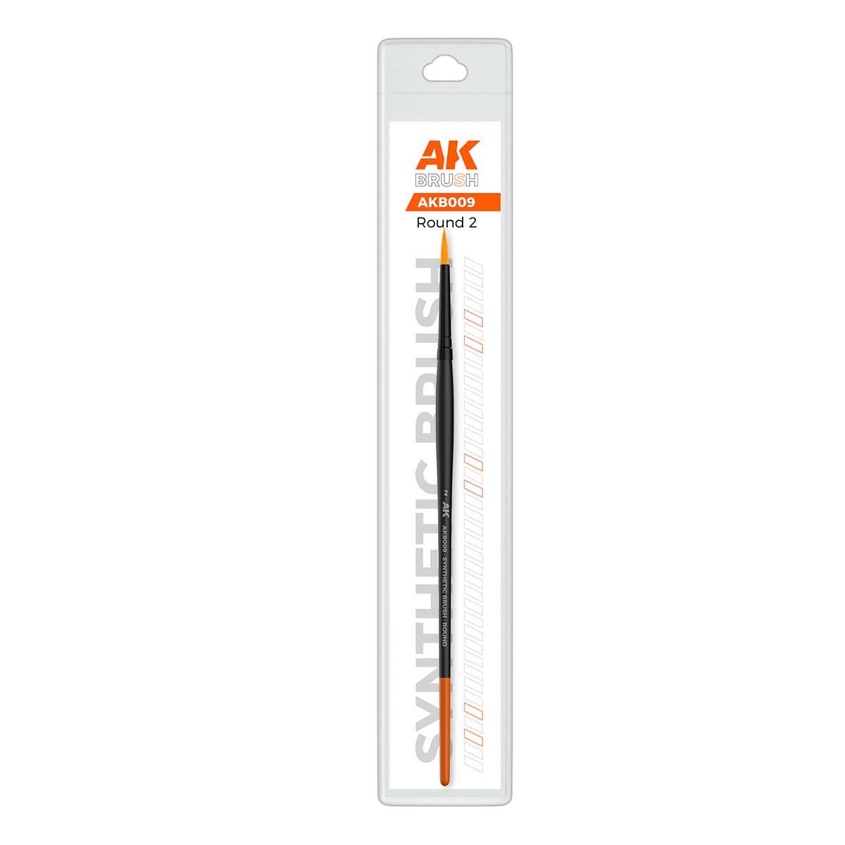 AK Interactive Synthetic Brush - Round 2