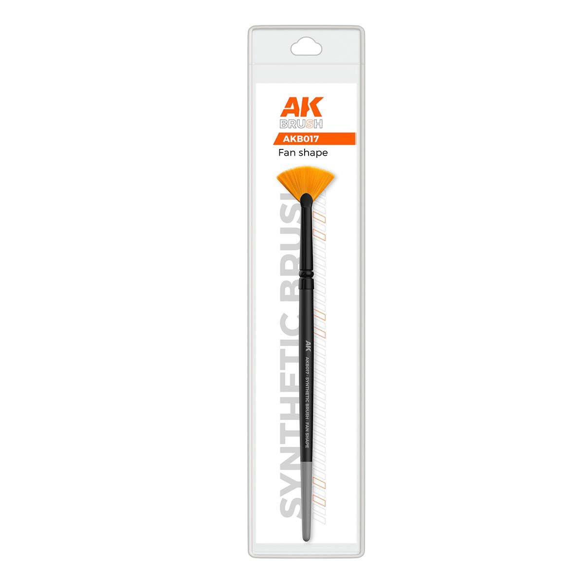 AK Interactive Synthetic Brush - Fan Shape