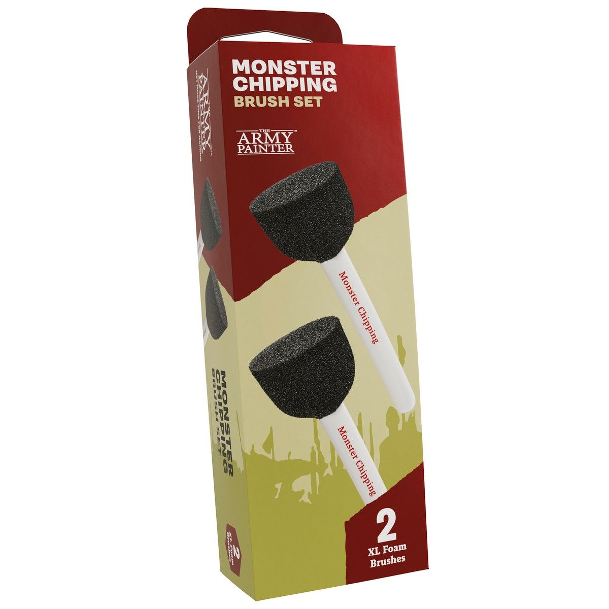 The Army Painter Chipping Brush Set: Monster Edition