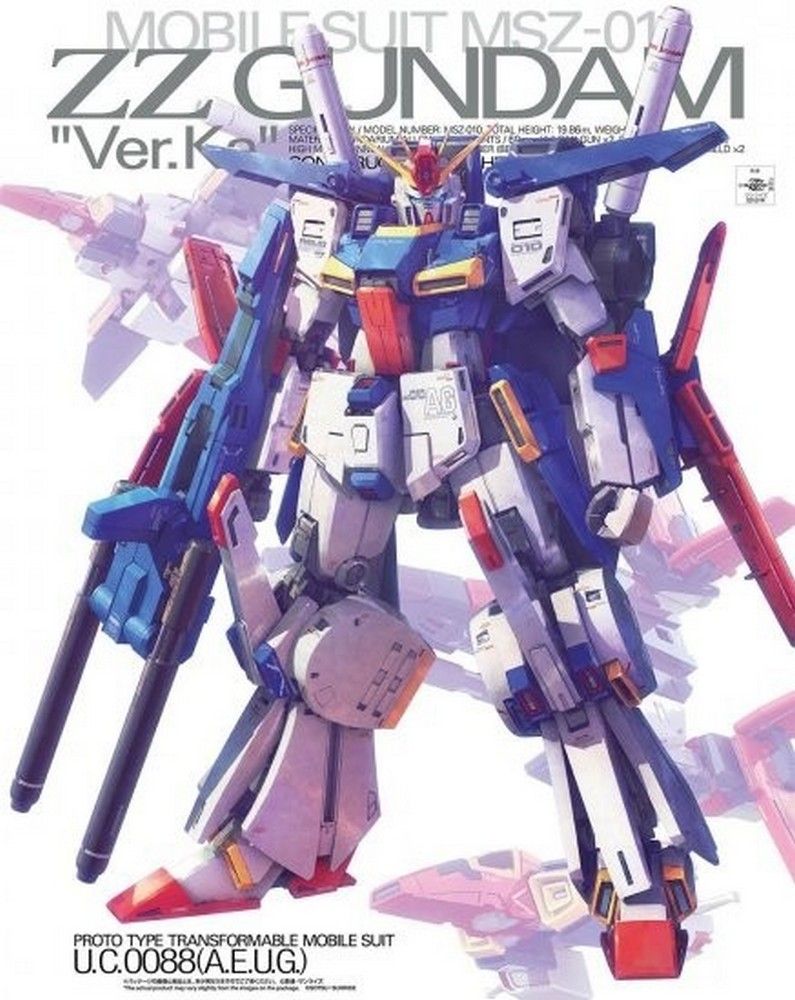 MG 1/100 ZZ Gundam Ver.Ka | Wayland Games