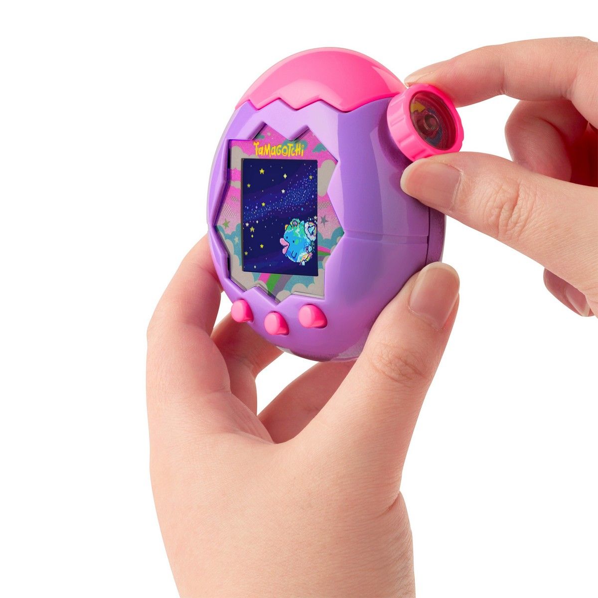 Tamagotchi Paradise - Sky (Purple) Bandai 43423 | Wayland Games