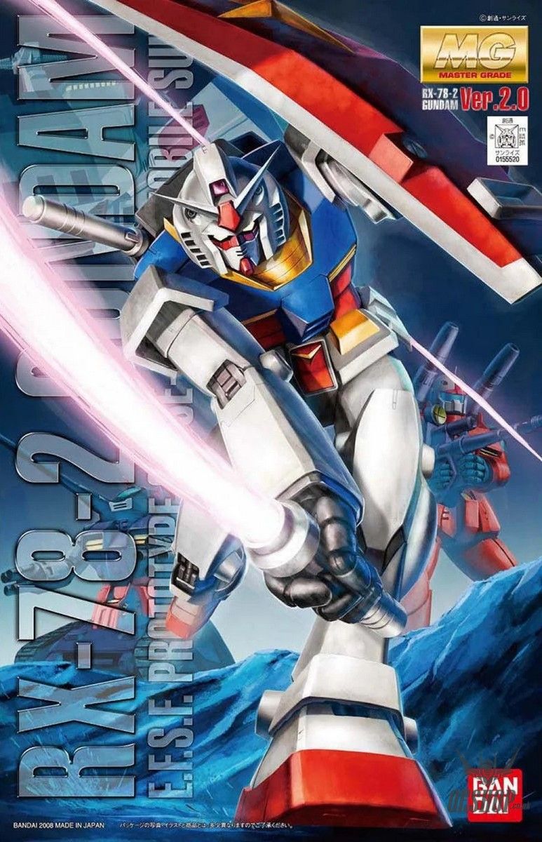MG 1/100 Gundam RX-78-2 Version 2.0 Bandai MK61583 | Wayland Games