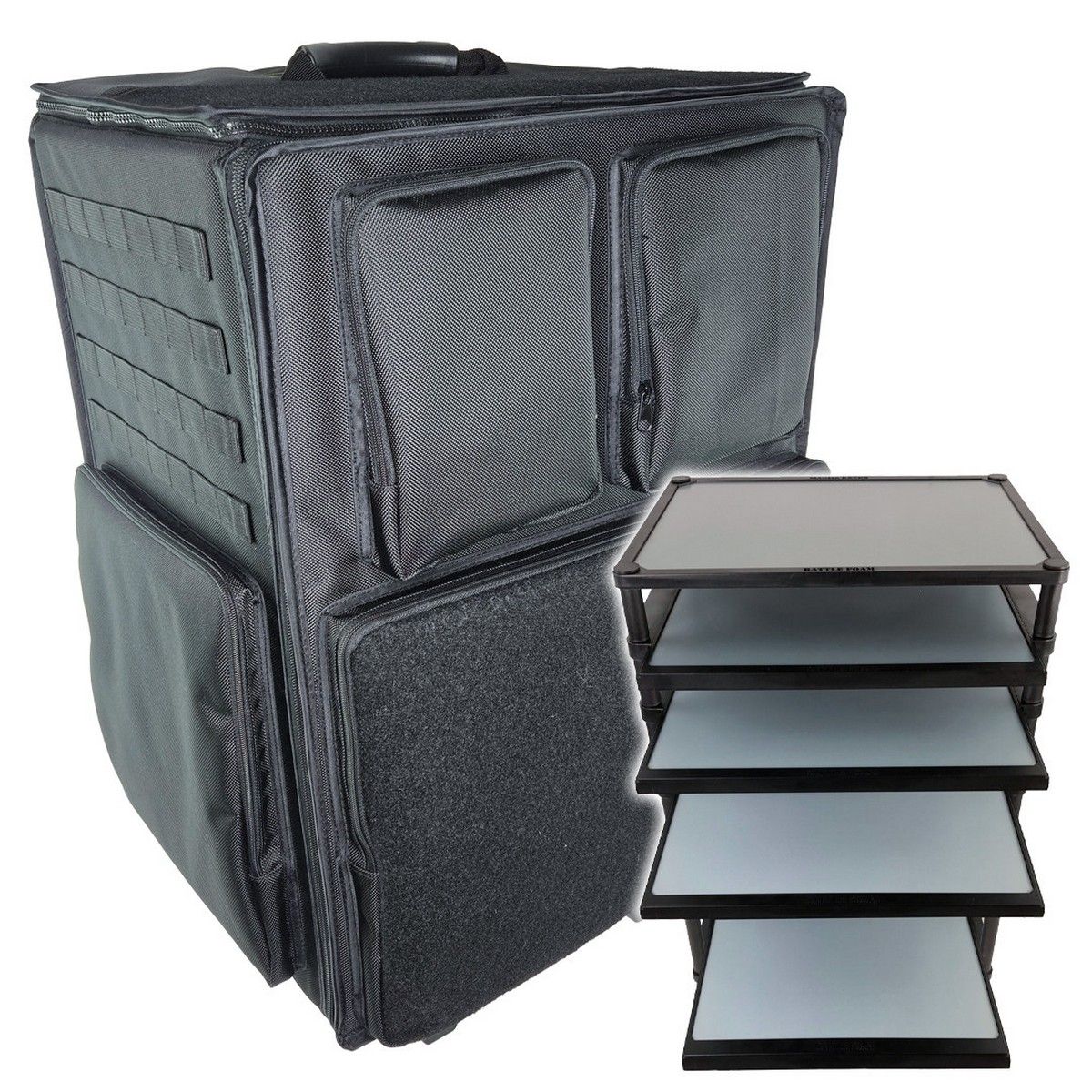 P.A.C.K. 1520XL 2.0 with Magna Rack Sliders Standard Load Out (Black)