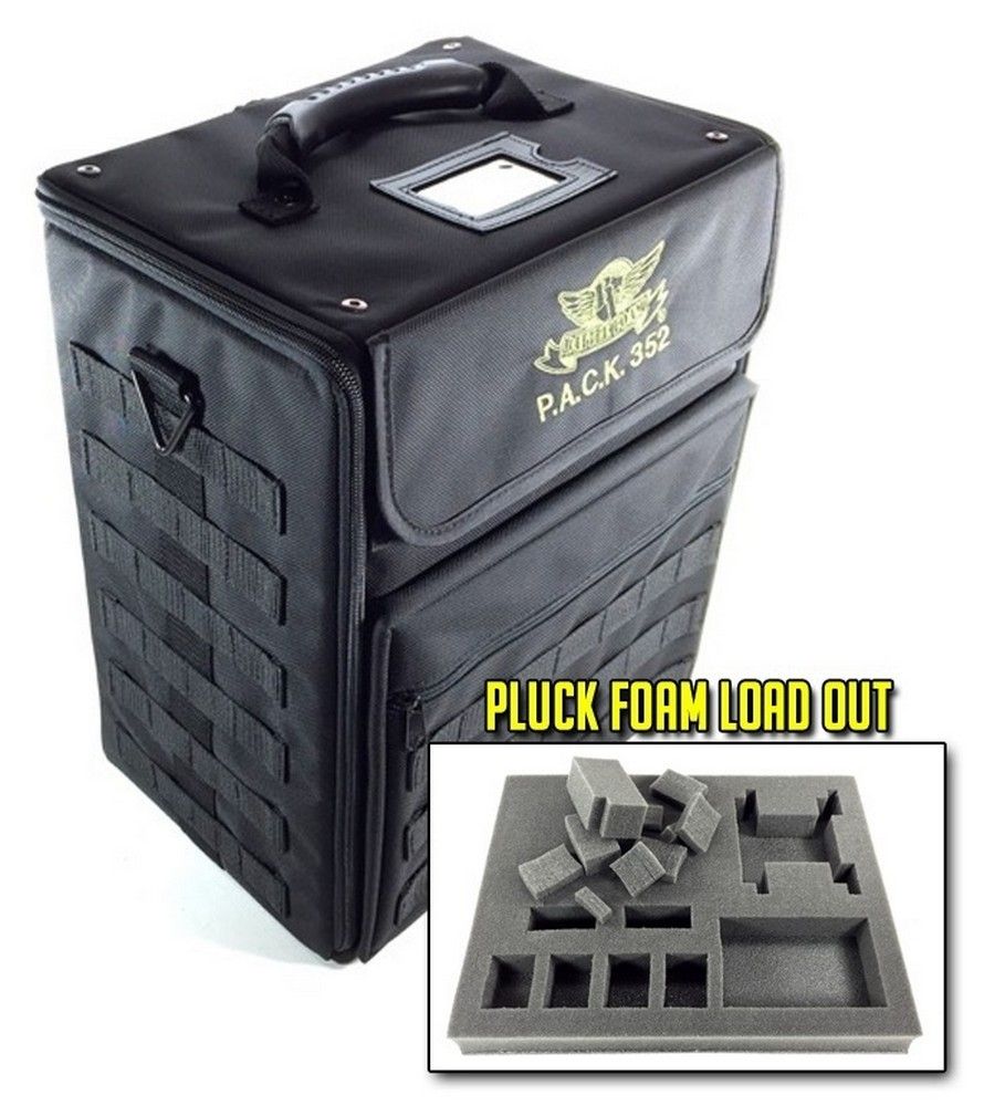 P.A.C.K. 352 Molle Pluck Foam Load Out (Black)