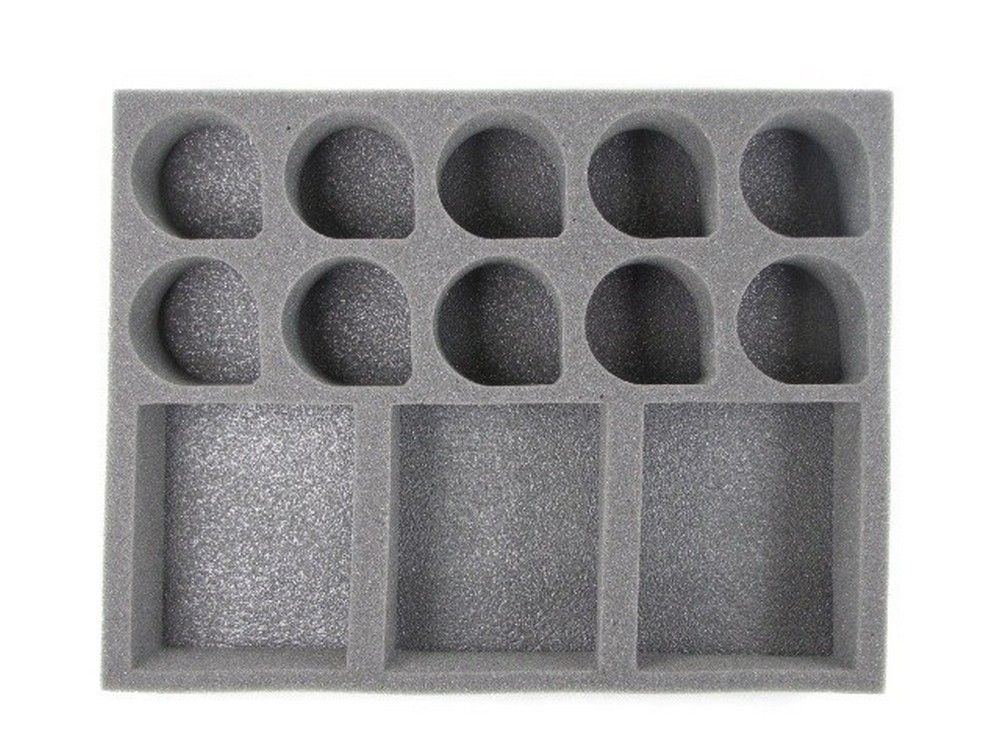 Battle Foam 20 Heavy Weapons 3 Tank Tray (BFL) (15.5" X 12" X 3")